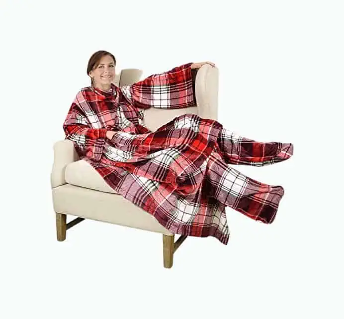 Product Image of the Wearable Fleece Blanket