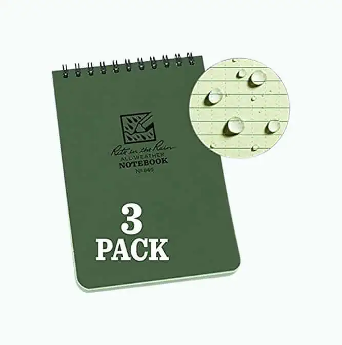 Product Image of the Weatherproof Notebook