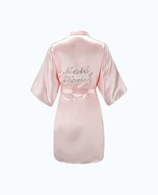 Product Image of the Wedding Party Satin Robe