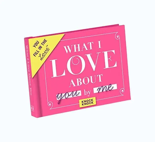 Product Image of the What I Love About You Journal