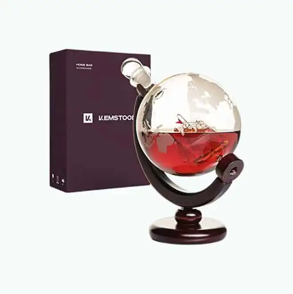 Product Image of the Whiskey Globe Decanter 