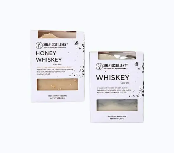 Product Image of the Whiskey Soaps Set