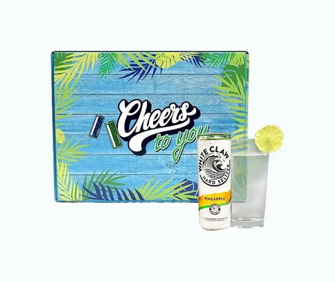Product Image of the White Claw Gift Basket