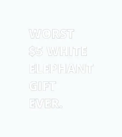 Product Image of the White Elephant Notebook