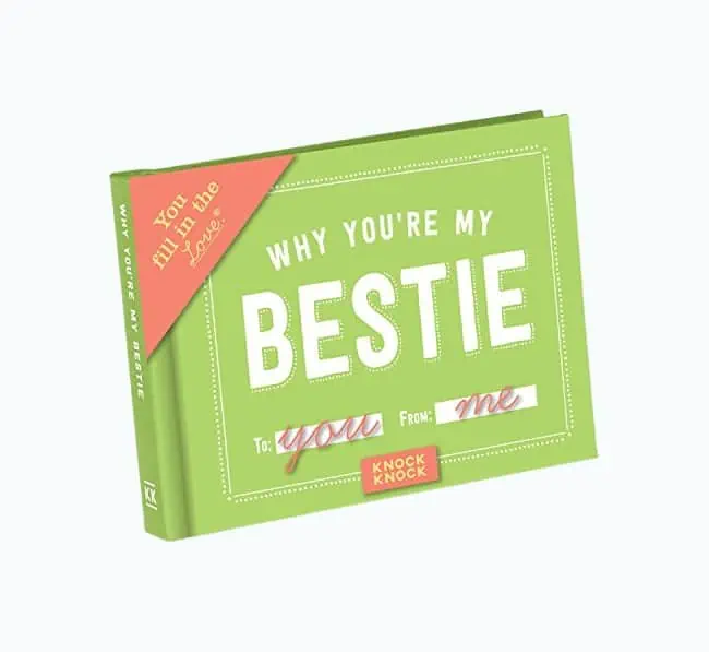 Product Image of the Why You're My Bestie - Fill in the Love Book