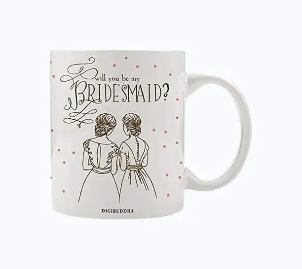 Product Image of the Will You Be My Bridesmaid Mug