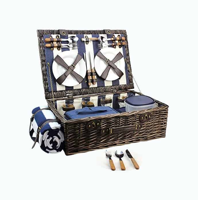 Product Image of the Willow Picnic Basket