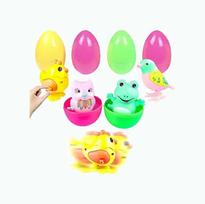 Product Image of the Wind-Up Animal Easter Basket Stuffers