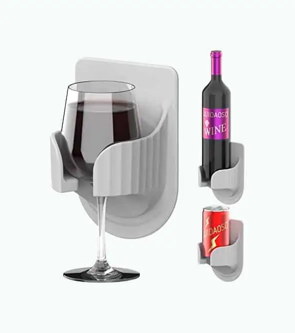 Product Image of the Wine Glass/Beer/Cans/Bottle/Drink Holder for Shower