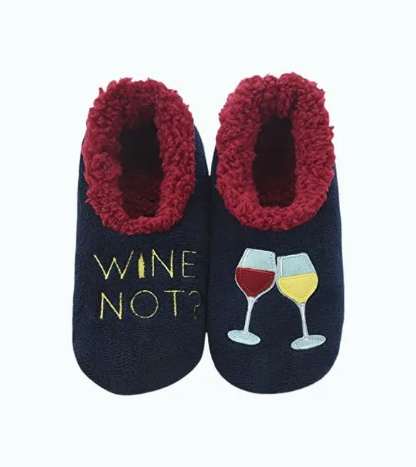 Product Image of the Wine Slippers