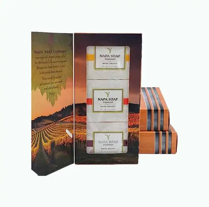 Product Image of the Wine Soap Gift Set