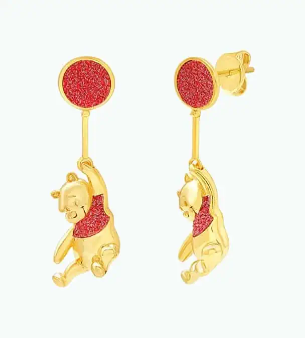Product Image of the Winnie The Pooh Balloon Earrings