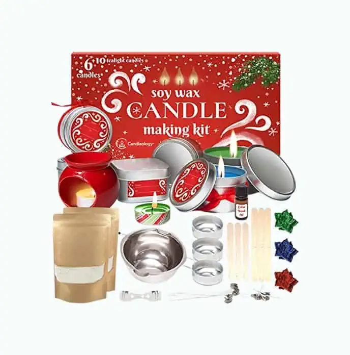 Product Image of the Winter Candle DIY Kit