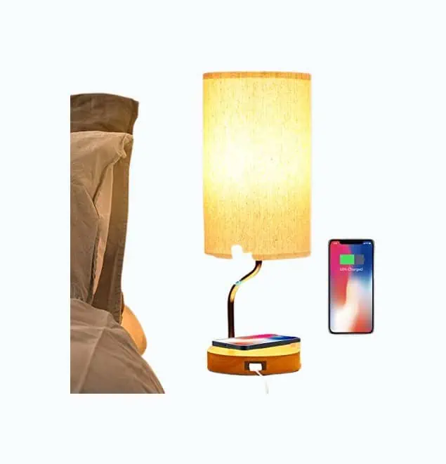 Product Image of the Wireless Charger Table Lamp