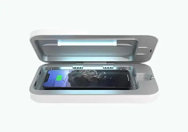 Product Image of the Wireless UV Smartphone Sanitizer