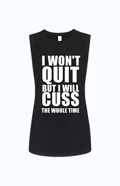 Product Image of the Women’s Funny Fitness T-Shirt