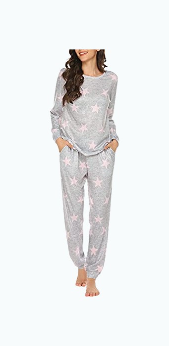 Product Image of the Women’s Long Sleeve Pajama Set