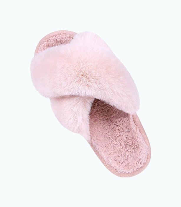 Product Image of the Women's Plush House Slippers