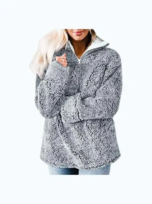 Product Image of the Women's Sherpa Sweatshirt