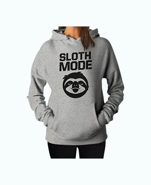 Product Image of the Women's Sloth Mode Hoodie
