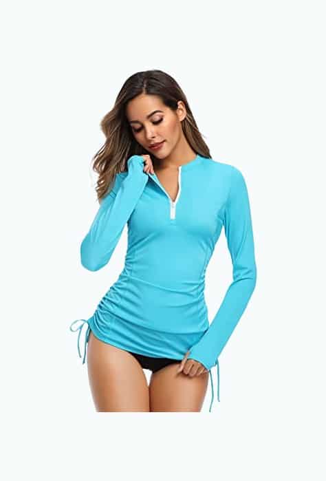 Product Image of the Women's Sun Protection Rash Guard