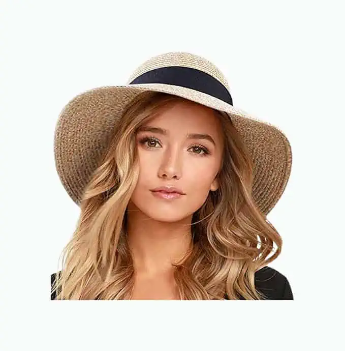 Product Image of the Womens Sun Straw Hat