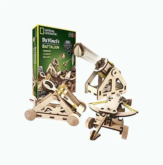 Product Image of the Wooden 3D Da Vinci Puzzle Models