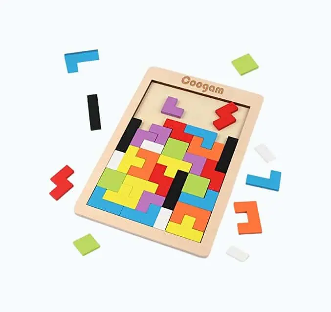 Product Image of the Wooden Blocks Puzzle