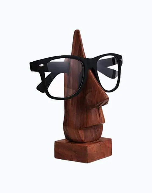 Product Image of the Wooden Eyeglasses Holder