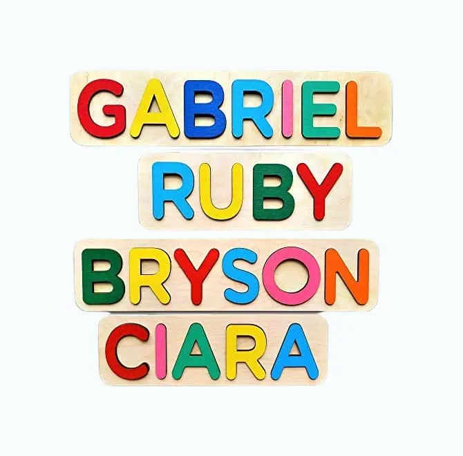 Product Image of the Wooden Name Puzzle
