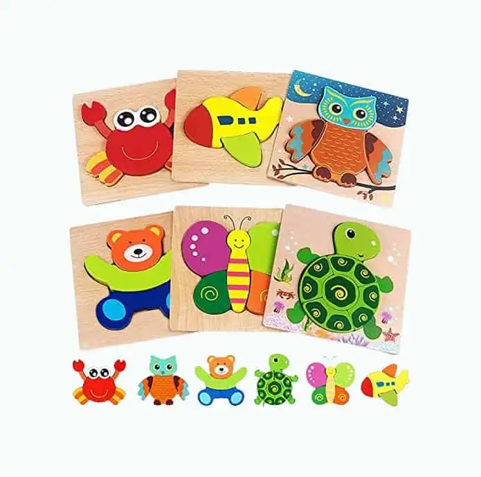 Product Image of the Wooden Puzzle Set