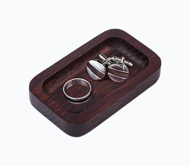Product Image of the Wooden Ring Holder For Men