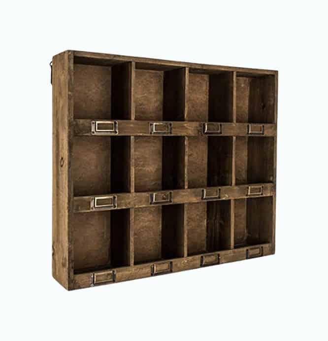 Product Image of the Wooden Wall Shelf