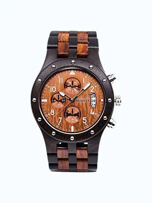 Product Image of the Wooden Wristwatch For Men