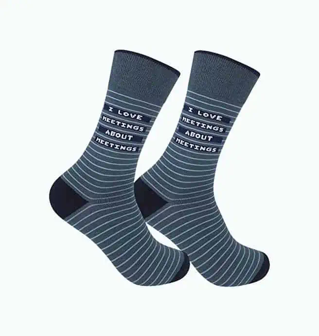 Product Image of the Work Themed Socks