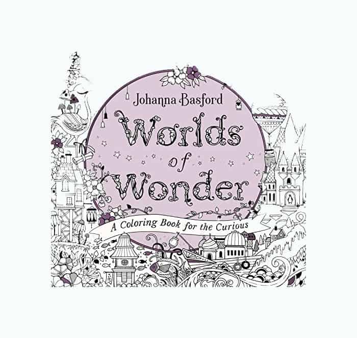 Product Image of the Worlds of Wonder: A Coloring Book