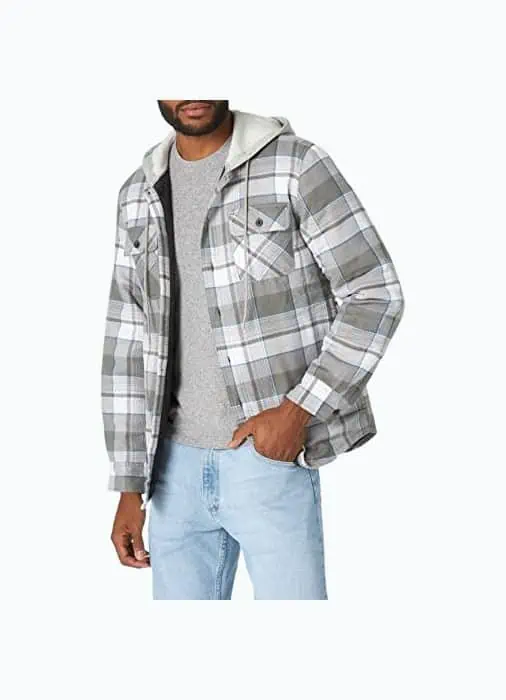 Product Image of the Wrangler Flannel Shirt Hoodie