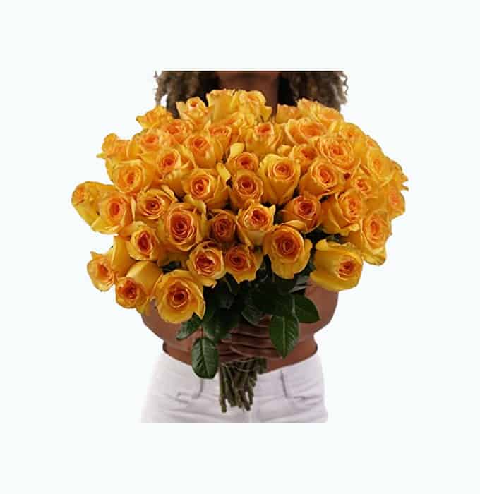 Product Image of the Yellow Roses -12, 24, 50, or 100 Roses