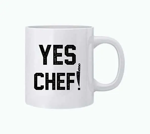 Product Image of the Yes Chef Coffee Mug