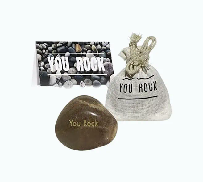 Product Image of the You Rock Engraved Rock