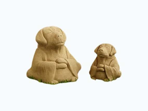 Product Image of the Zen Dog Garden Sculpture