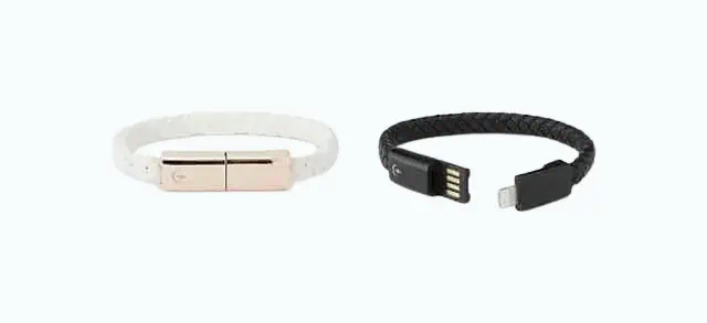 Product Image of the iPhone Charging Cord Bracelet